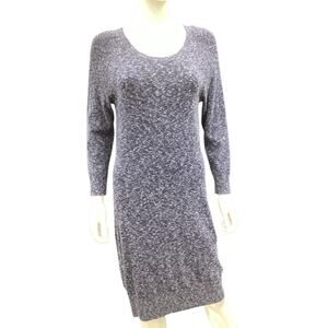 Rag & Bone Dress Women’s Size M Knit Long Sleeve Soft Midi Blue